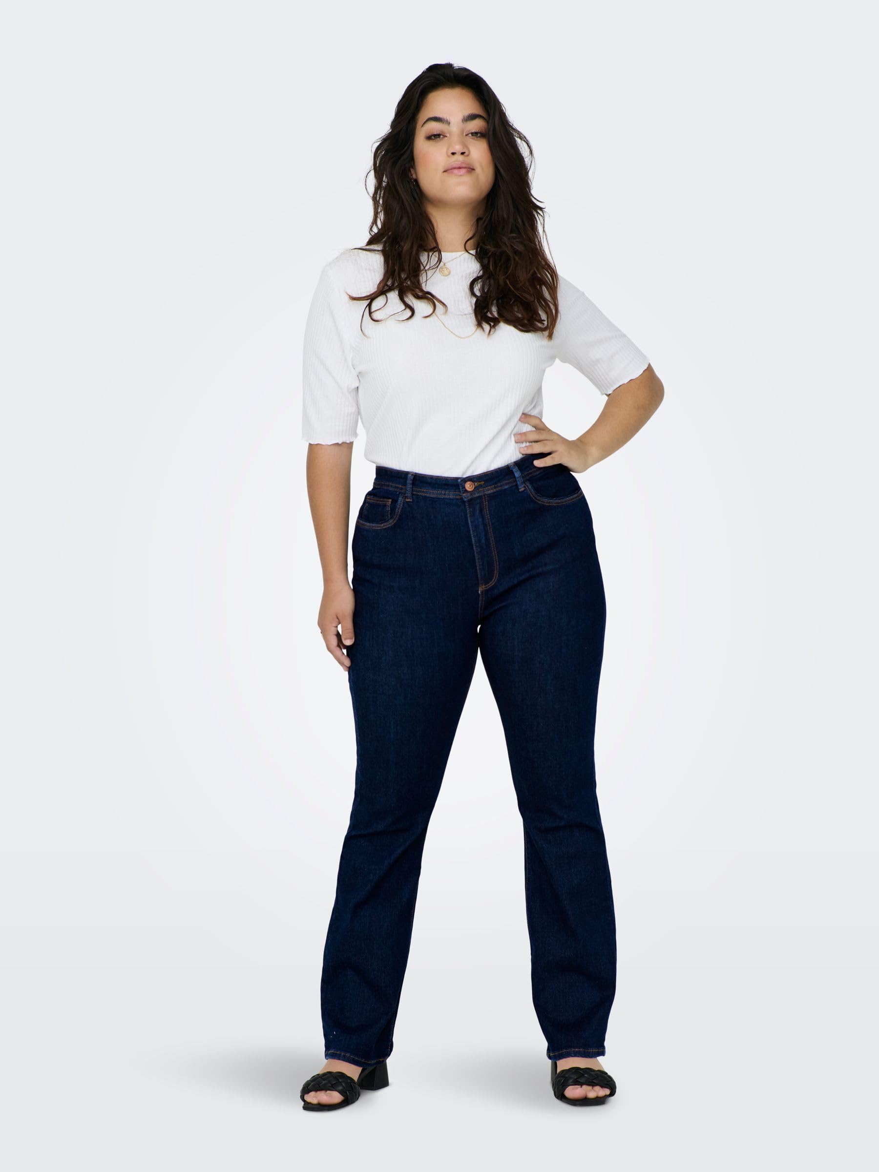 CARMAKOMA Flared Fit Jeans CARSALLY High Waist Flared Fit Jeans