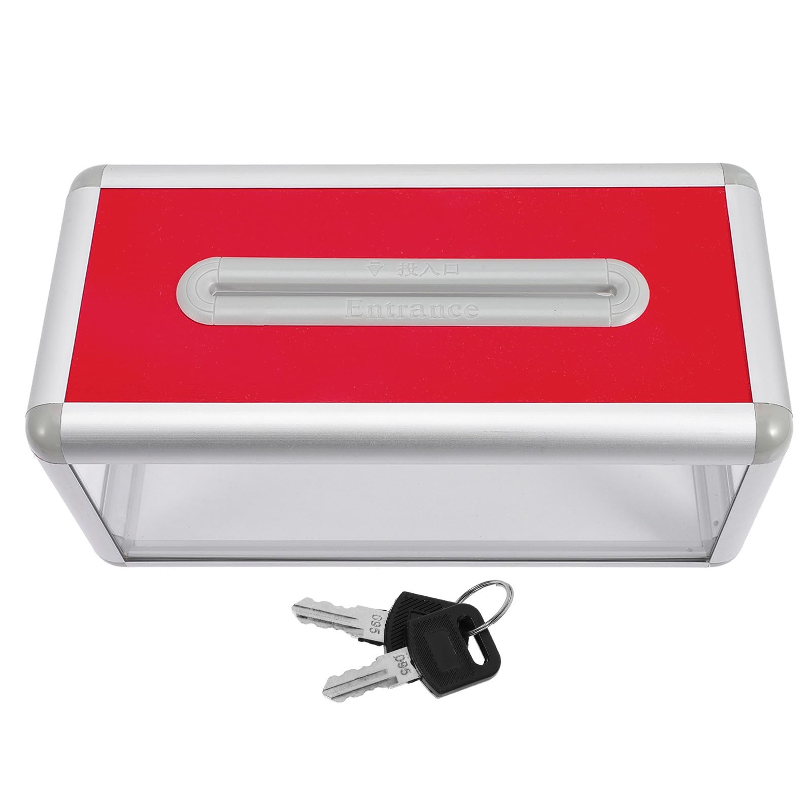 Scatola Con Serratura Porta Biglietti Da Visita Scatola Porta Carte Multifunzione Accessorio Per Ufficio Resistente e Pratico