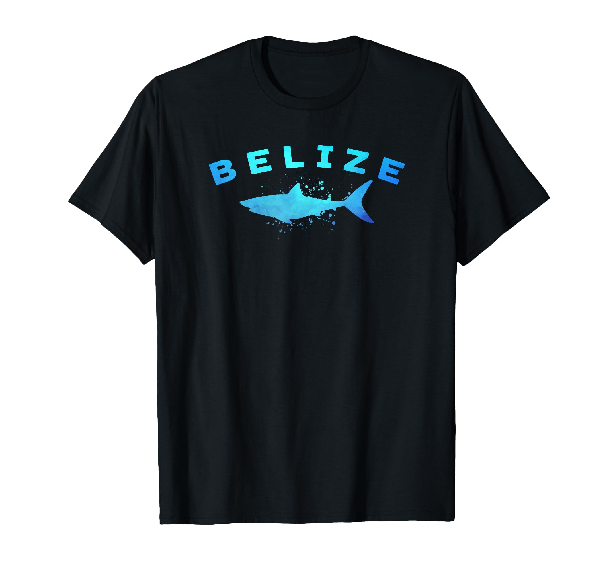 BELIZE Caribbean Beach Vacation Diving Trip Vintage Shark T-Shirt