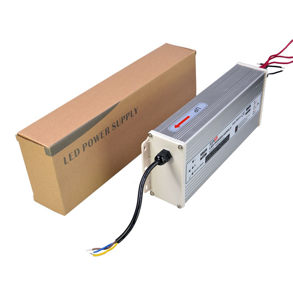 Trasformatore 220v 12v 600w 50a Impermeabile IP63 Tensione Costante Interruttore di Uscita Singola Driver di Alimentazione per Striscia LED (SANPU FX600-H1V12)