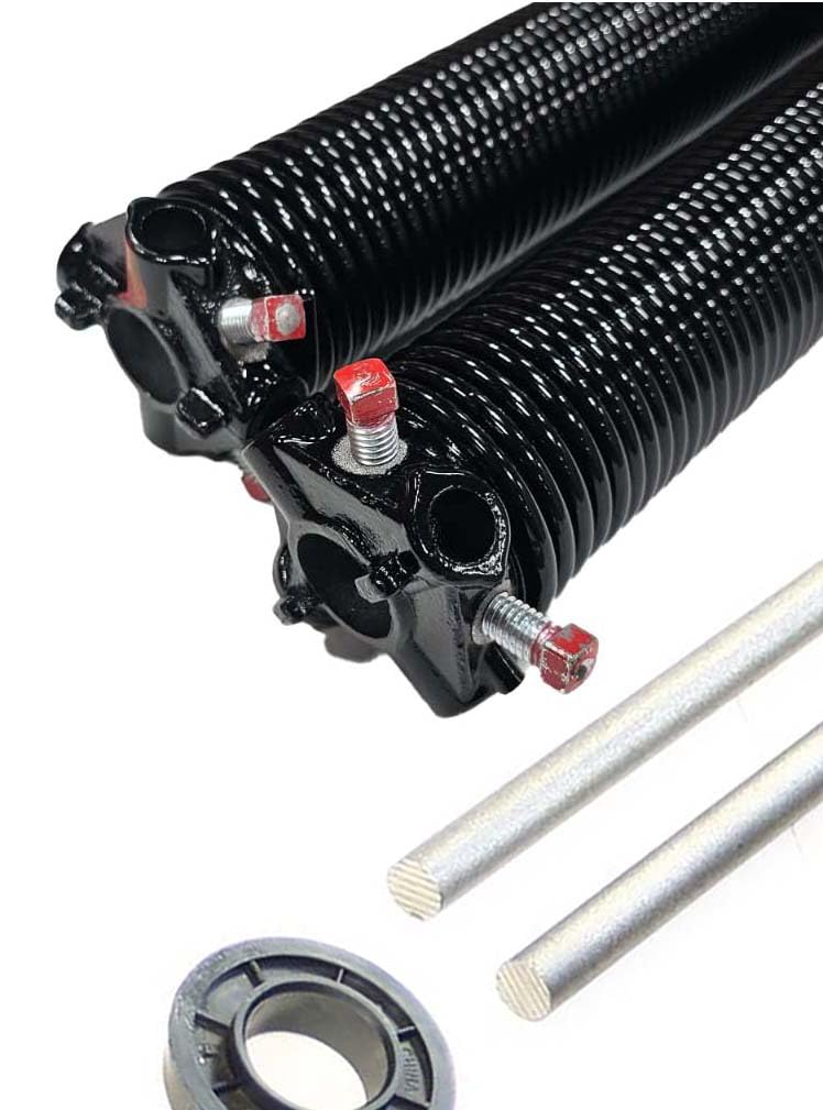 Amazon.com: (243 x 2 x 36) Premium Pair of Torsion Springs, Black