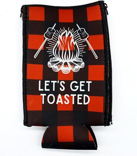 Miniatura 3 de ZipSip Imán Coozie ajustable todo en uno con cremalleras para latas, botellas, latas delgadas, vasos de pinta, tazas de fiesta, café, enfriador de