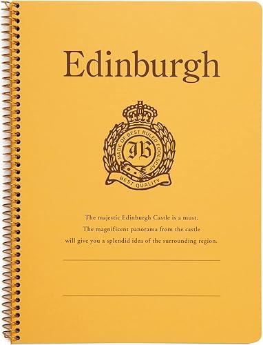 Kyokuto P513 Royal College Notebook, Edimburgo, B Ruled, B5 Transformation