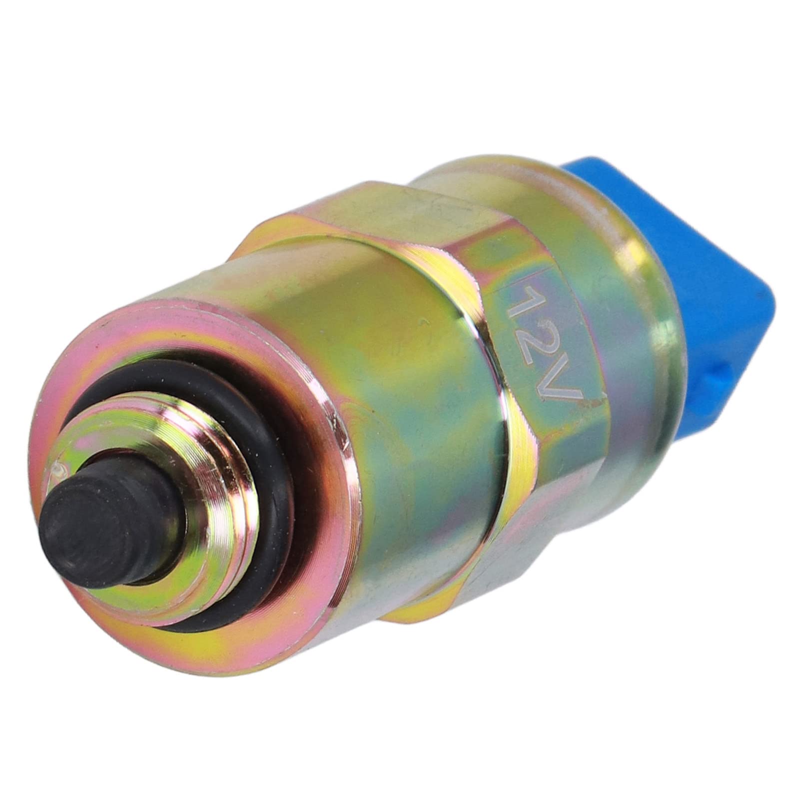 Électrovanne D'extinction de Carburant Électrovanne D'arrêt de Carburant 716‑30255 Électrovanne D'arrêt de Carburant pour Chargeuse-pelleteuse JCB 3CX 4CX
