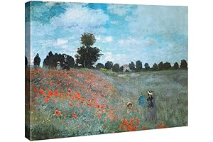 Wieco Art Famous Floral Canvas Prints