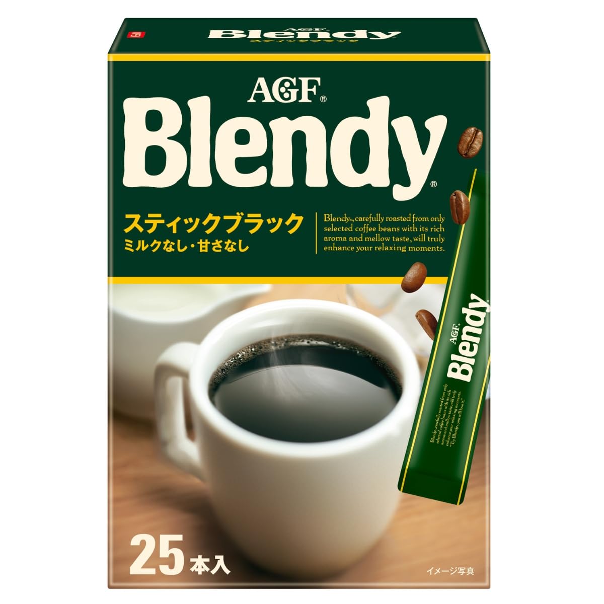 AGF ブレンディ スティックブラック 25本 【 スティックコーヒー 】【 イ…