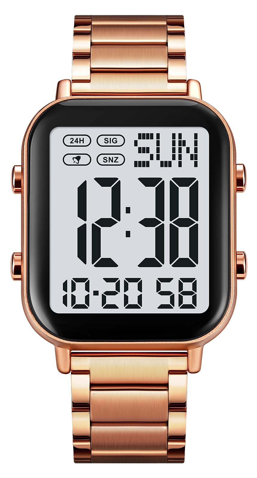 FANMIS Orologio sportivo unisex con display digitale analogico militare, multifunzione, doppia ora, sveglia, cronometro, retroilluminazione, impermeabile fino a 50 m, orologio sportivo all'aperto