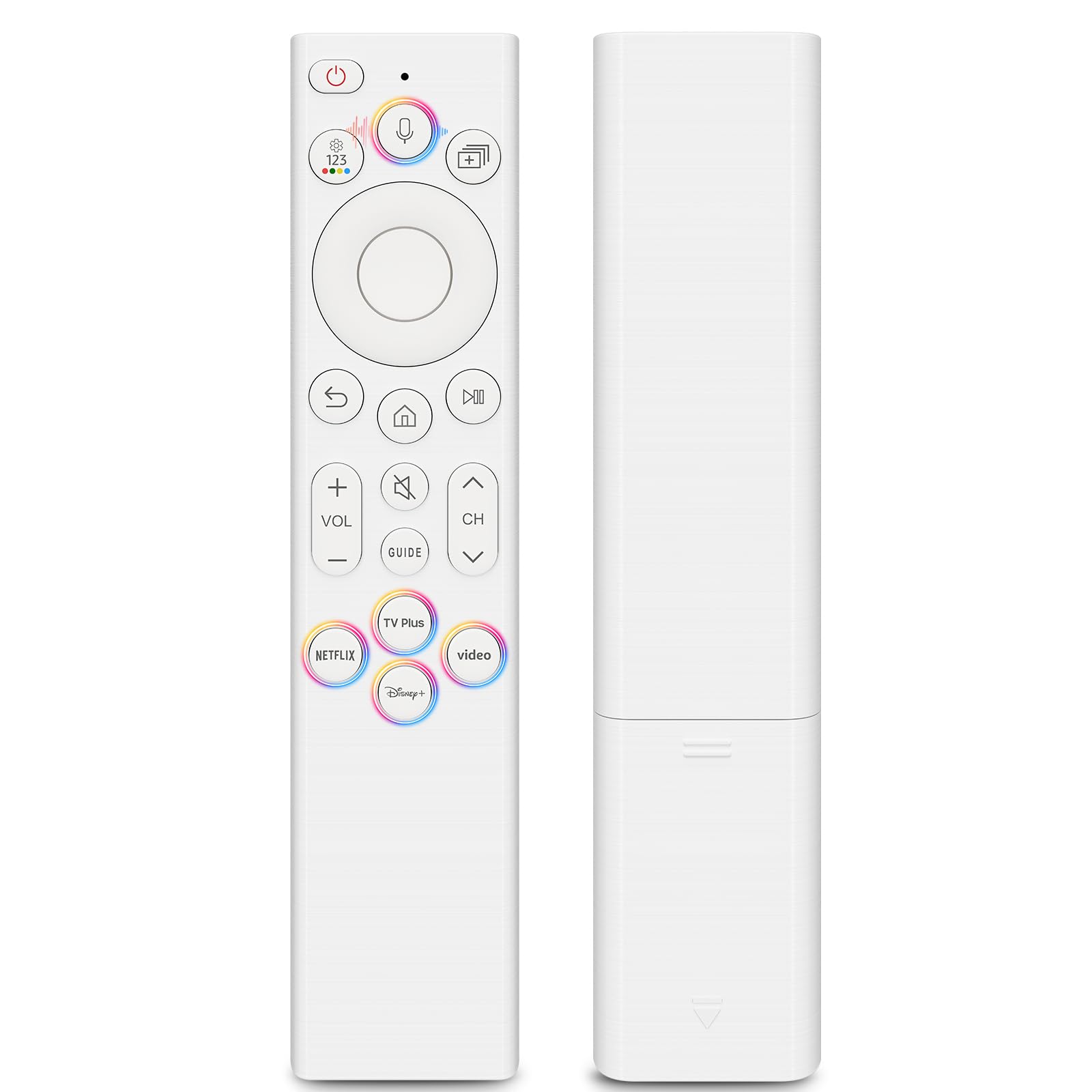 Telecomando di Ricambio Vocale per TV Samsung Smart, Universale per Tutti I Modelli Samsung 2019–2025 Frame Neo Qled Uhd 4K 8K