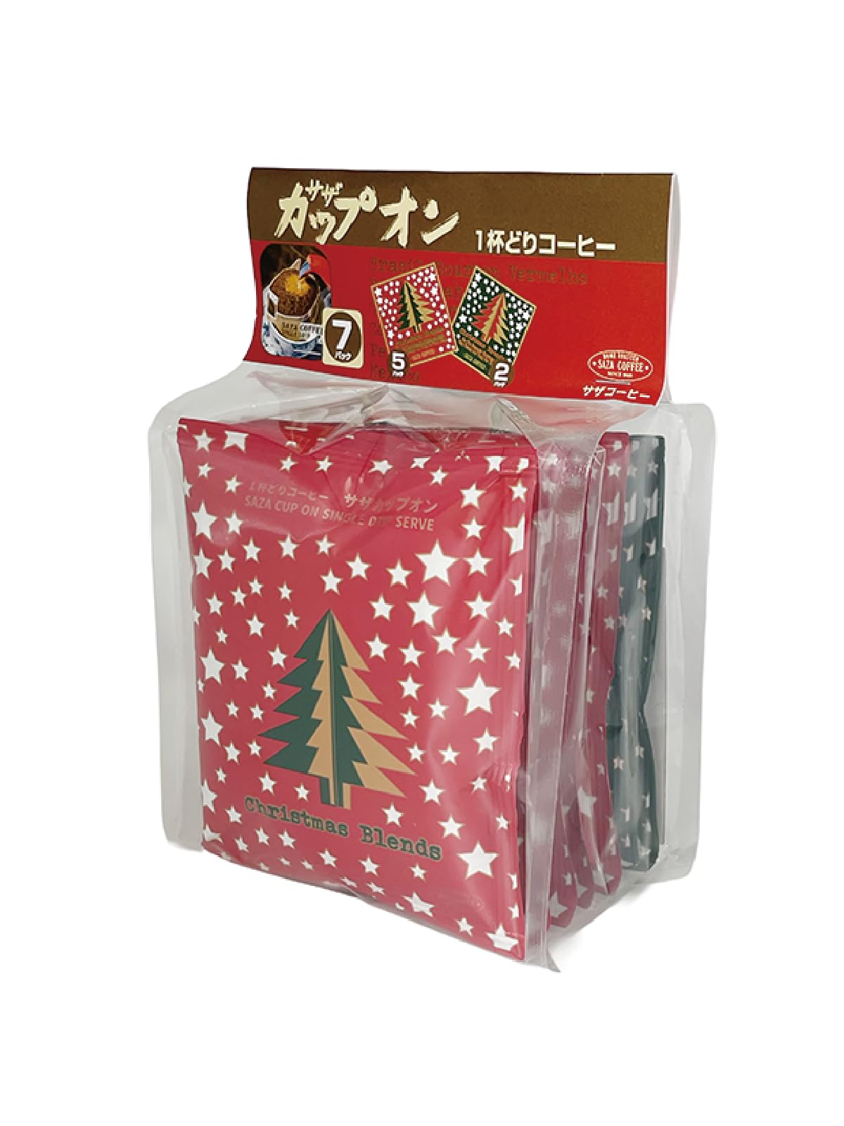 Amazon.co.jp: 【カップオン クリスマス ブレンド アソート 7袋】サザ