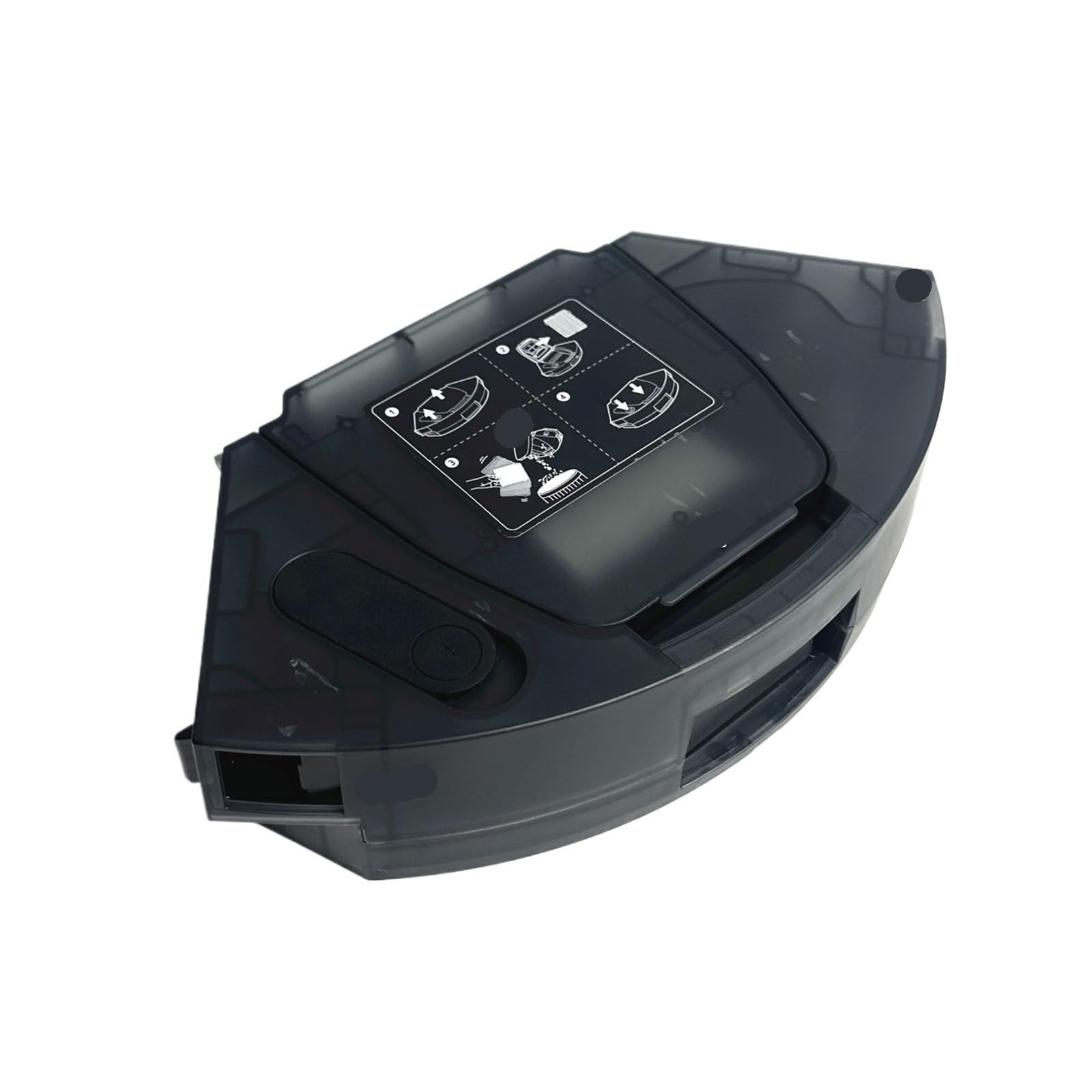 kvcccss Robot Vacuum Cleaner Spare Replacement Parts ，Compatible For Roborock， Q8 2-In-1 Water Tank and Dust Box And HEPA Filter Combo(A)