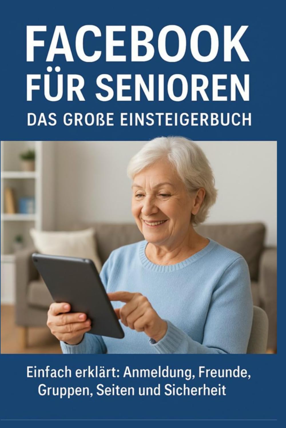 Facebook für Senioren – Das große Einsteigerbuch: Einfach erklärt: Anmeldung, Freunde, Gruppen, Seiten und Sicherheit