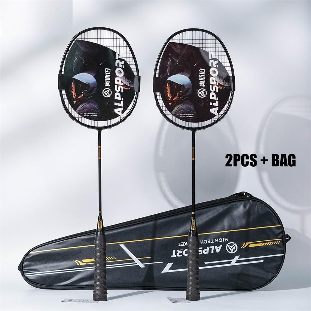 Amazon | バドミントンラケット4U G5 100%カーボン軽量ラケット