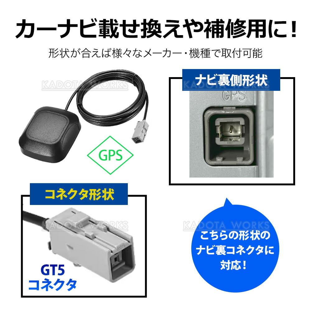 Amazon.co.jp: MDV-D304 MDV-D304W 対応 ケンウッド用の GPSアンテナ