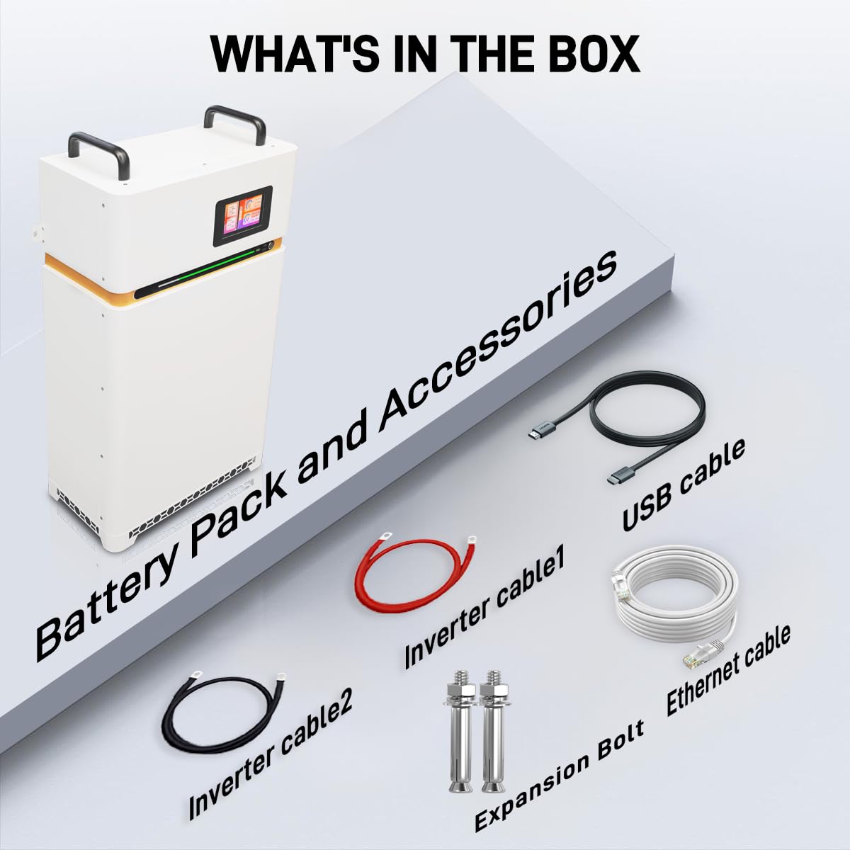 Batería LiFePO4 48 V (51,2 V) 314 Ah 16 kWh, más de 8000 ciclos profundos, con BMS 200 A equilibrado activo integrado, WiFi y Bluetooth, RS485/CAN, ruedas integradas.