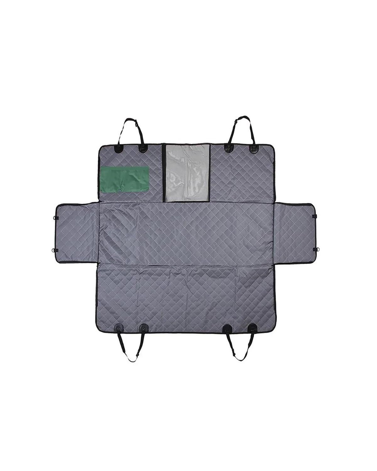 Fotelik samochodowy dla psa wodoodporny tylny tył samochodu mata na kota pies poduszka bagażnik materac pokrycie siedzenia psów zwierząt domowych(Grey 143x153CM)