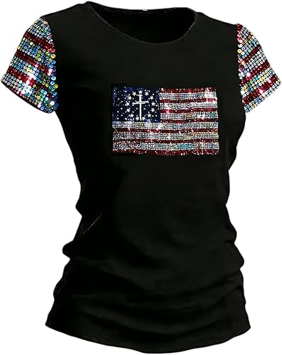 250 Anniversary USA Short Sleeve Tops for Women Spring Years American Tshirts Sh