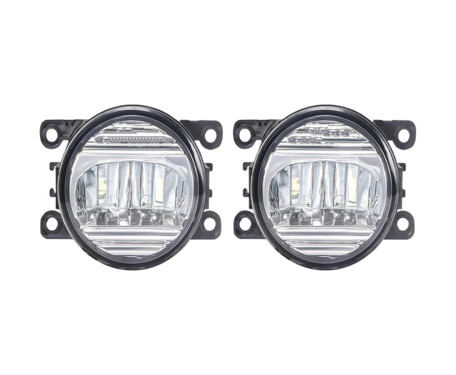 Conjunto De Luces Antiniebla LED Para Conductor Pasajero, 6000 LM, Luces Diurnas DRL Para Peugeot Para Partner Y Para Tepee 2012-2022(JZ Yellow)