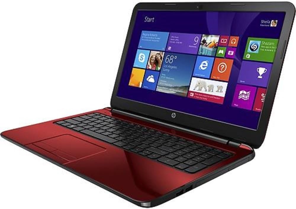HP Flyer Red 15.6" 15-G227WM Laptop PC Bundle with AMD Quad-Core A6-5200 Processor, 4GB Memory, 500GB Hard Drive and Windows 8.1