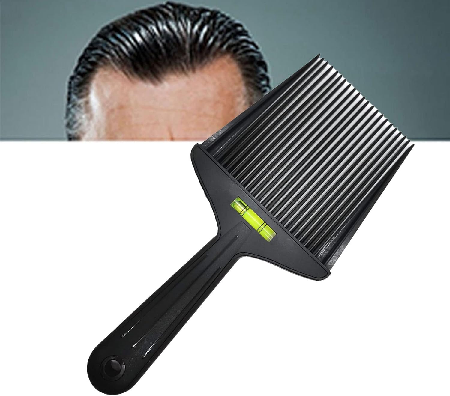 Flat Top Guide Comb for Men, Haircut Level Comb, DualEnded Flat Top