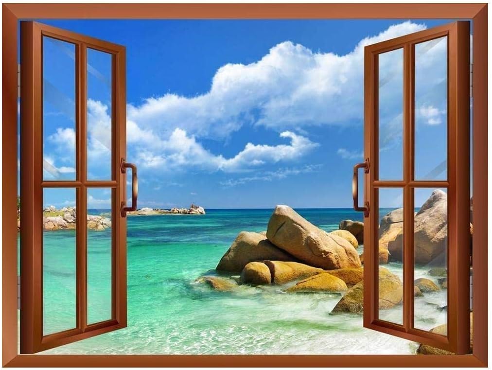 300ピース 木製のパズル 熱帯の風景セイシェルパラダイス壁画 衝撃特価