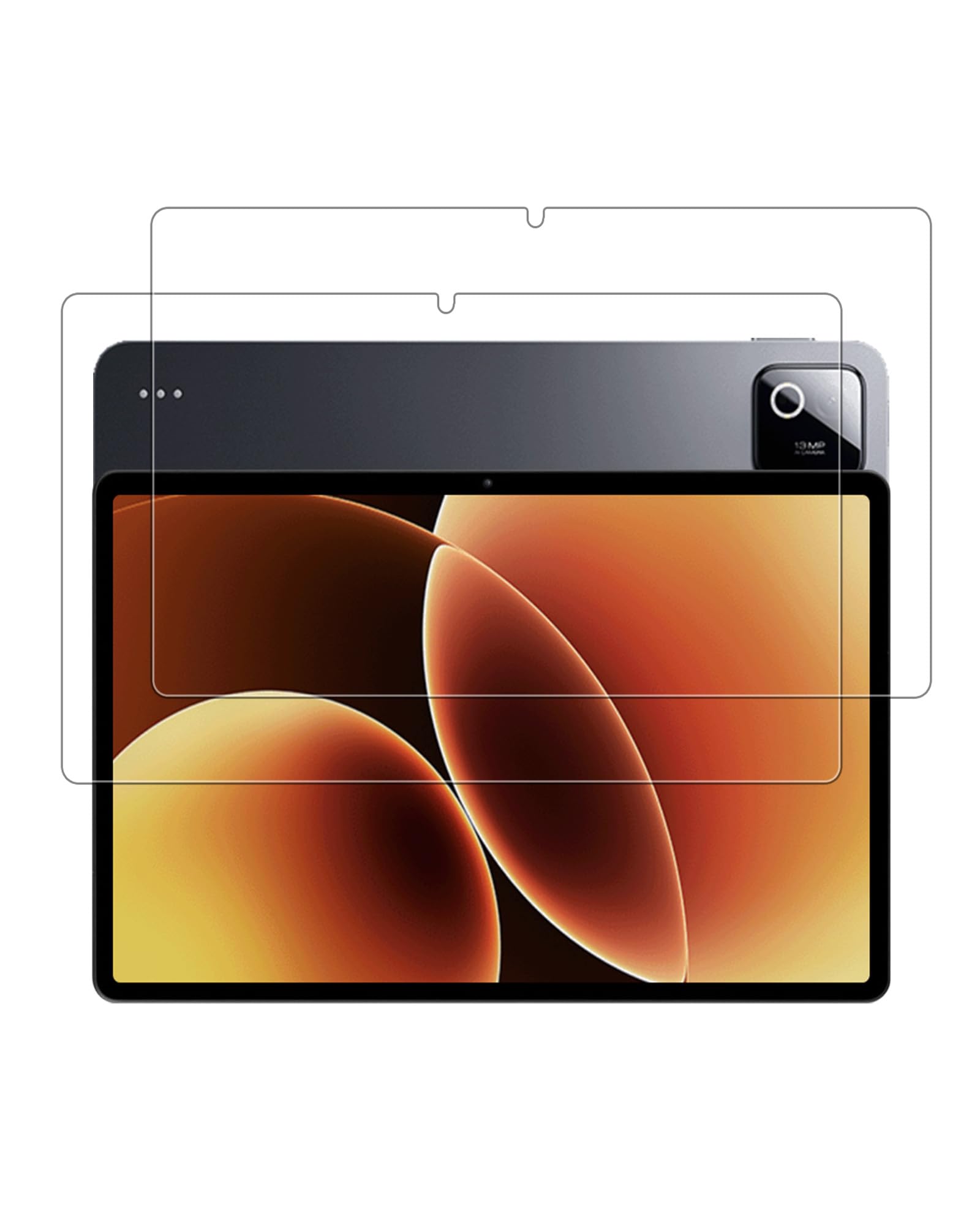 [2 Pack] for Xiaomi Pad 8 2025 Tablet 11.2 Inch Tempered Glass Film, Screen Protector for Xiaomi Pad8 Pro 5G 11.2" Tablet Anti-Scratch & Sensitive & 9H Hardness.
