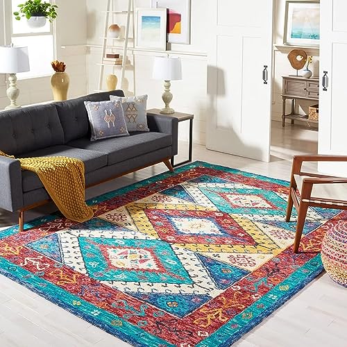 Image of Soft Pure Woolen Modern Collection Tufted Carpet for Living Room,Bedroom'Kitchen and Hall (6 X 9) Feet