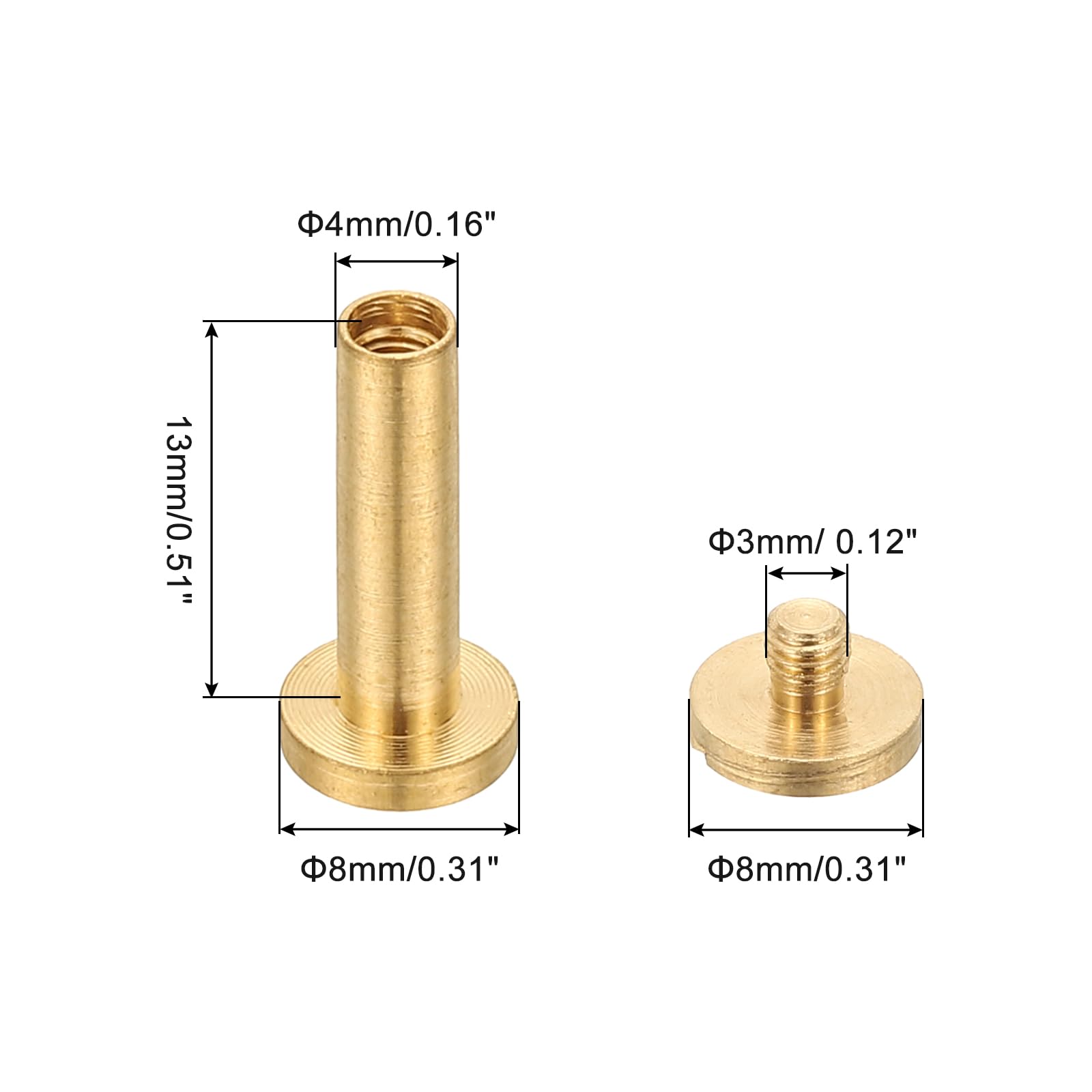 PATIKIL Chicago Screws - Image 2