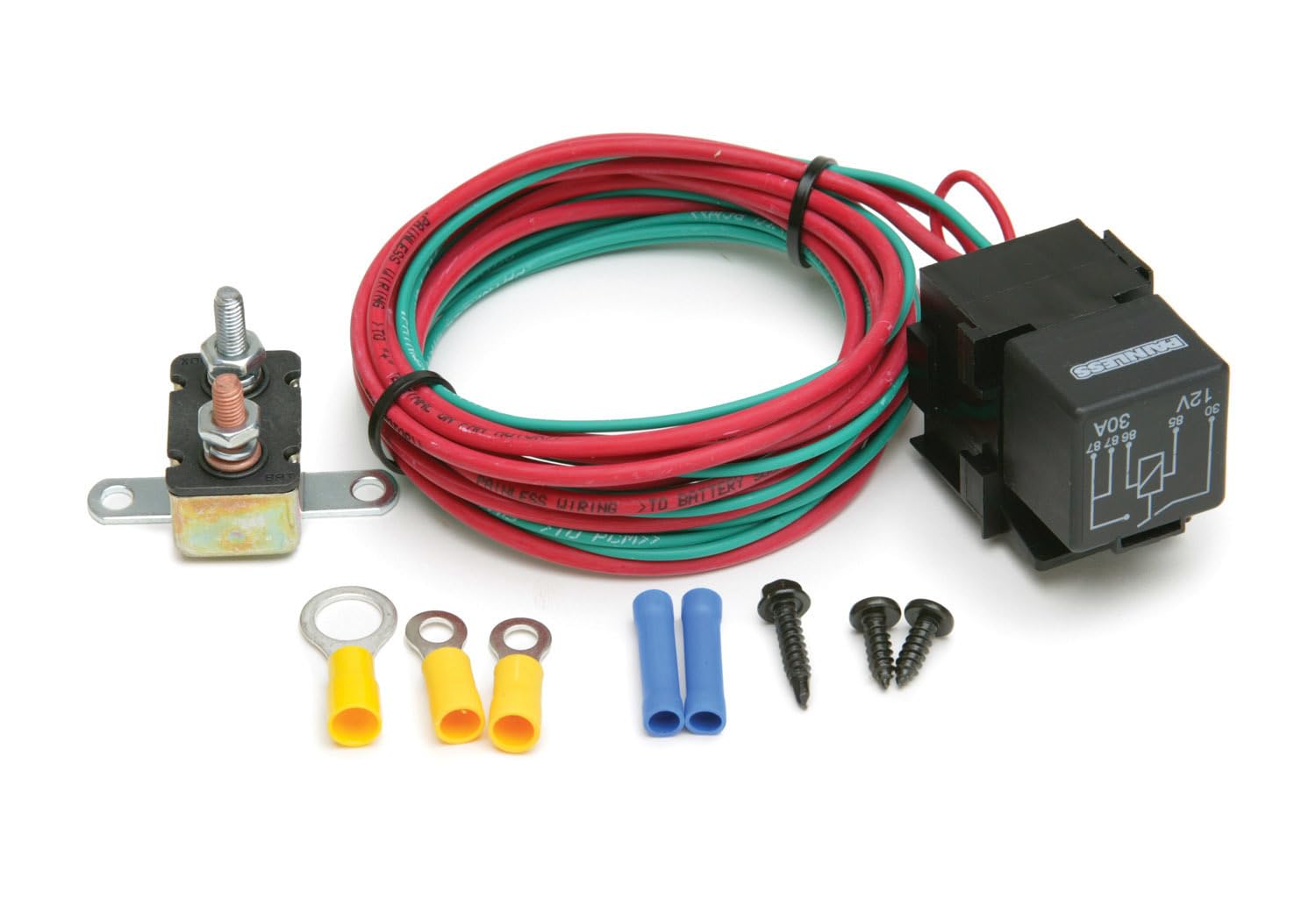 Painless Performance 30109 PCM Controlled Electric Fan Relay Kit, Ground Activated
