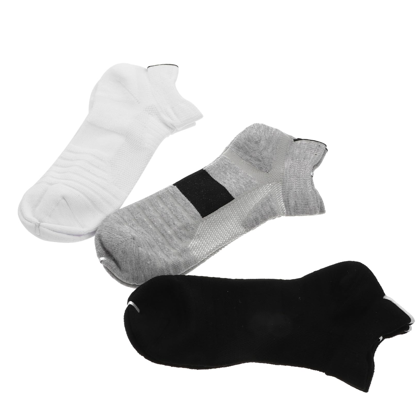 Calze Sportive Uomo Poliestere 6 Paia Corte Traspiranti | Ammortizzazione e Prevenzione delle Vesciche, per Attività Quotidiane e Casual Wear, Atmosfera Estiva