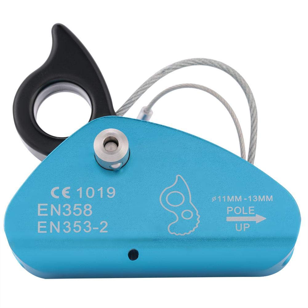 Selbstbremsen Stop Climbing Karabiner Seilklemme Halte Abseilring Kletterzubehör Zubehör Sicherheitsseil Selbsthemmender Riser
