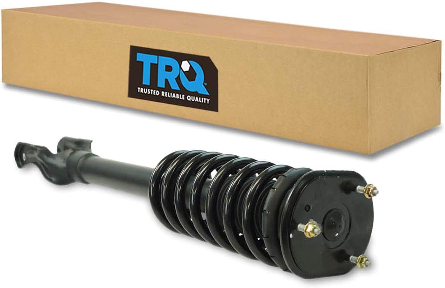 TRQ Front Right Complete Strut & Coil Spring Assembly Passenger Side Compatible with 2011-2015 Jeep Grand Cherokee