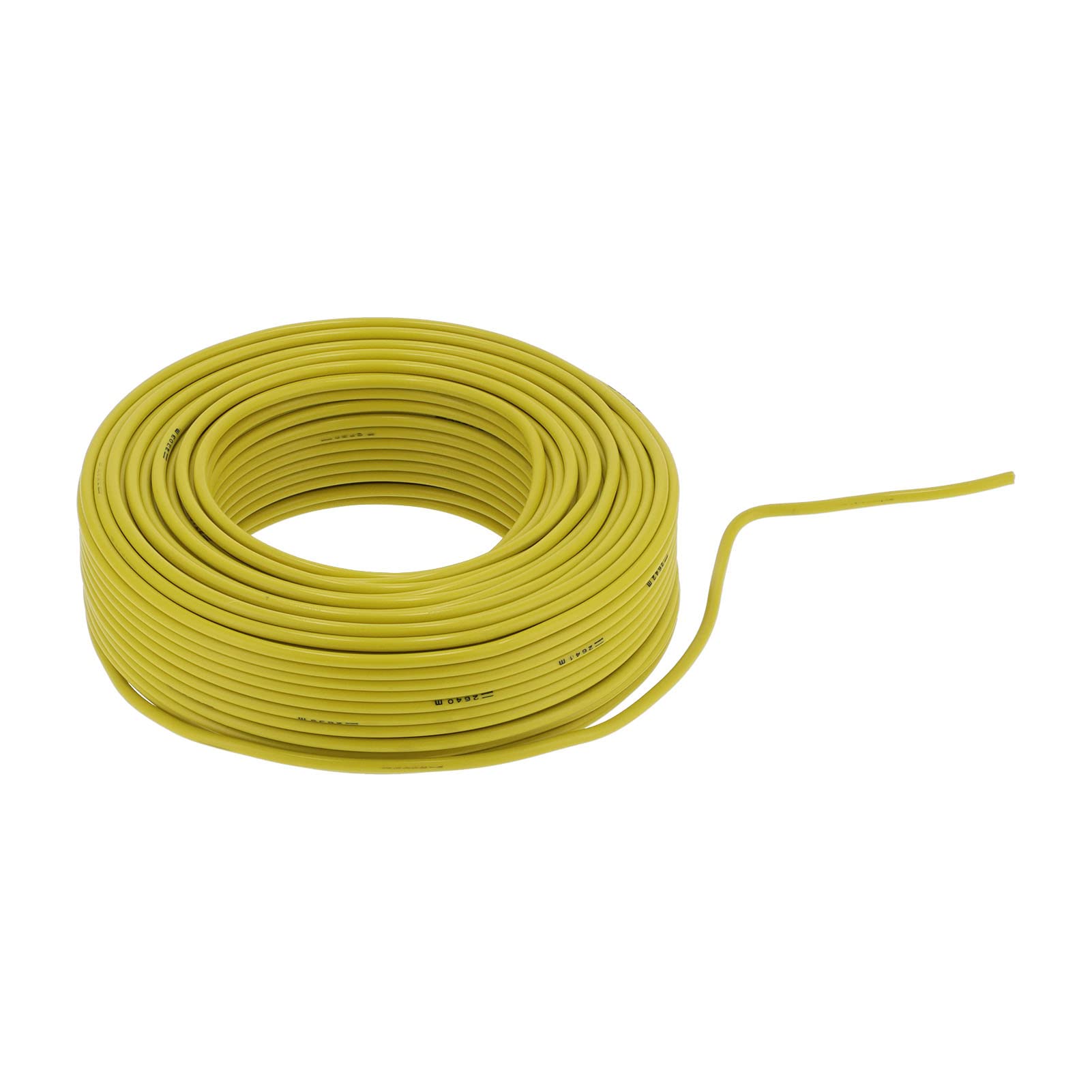 Ausla Przewód Elektryczny Aluminiowy Okrągły Przedłużacz 1 X 10 mm² 328,1 Stopy 7-żyłowy Przewodnik w Izolacji PVC AC300V do Sprzętu AGD Małe Narzędzia Oświetlenie i Mierniki
