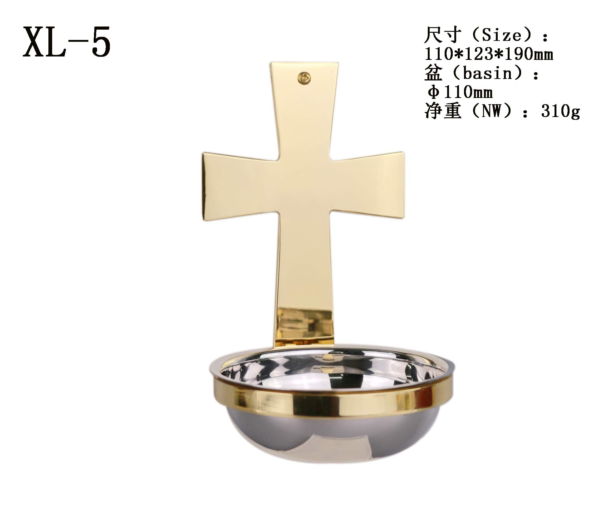 Beautiful wall mounted holy water font XL-5. Our company have 2 kinds of Holy water font for your choice