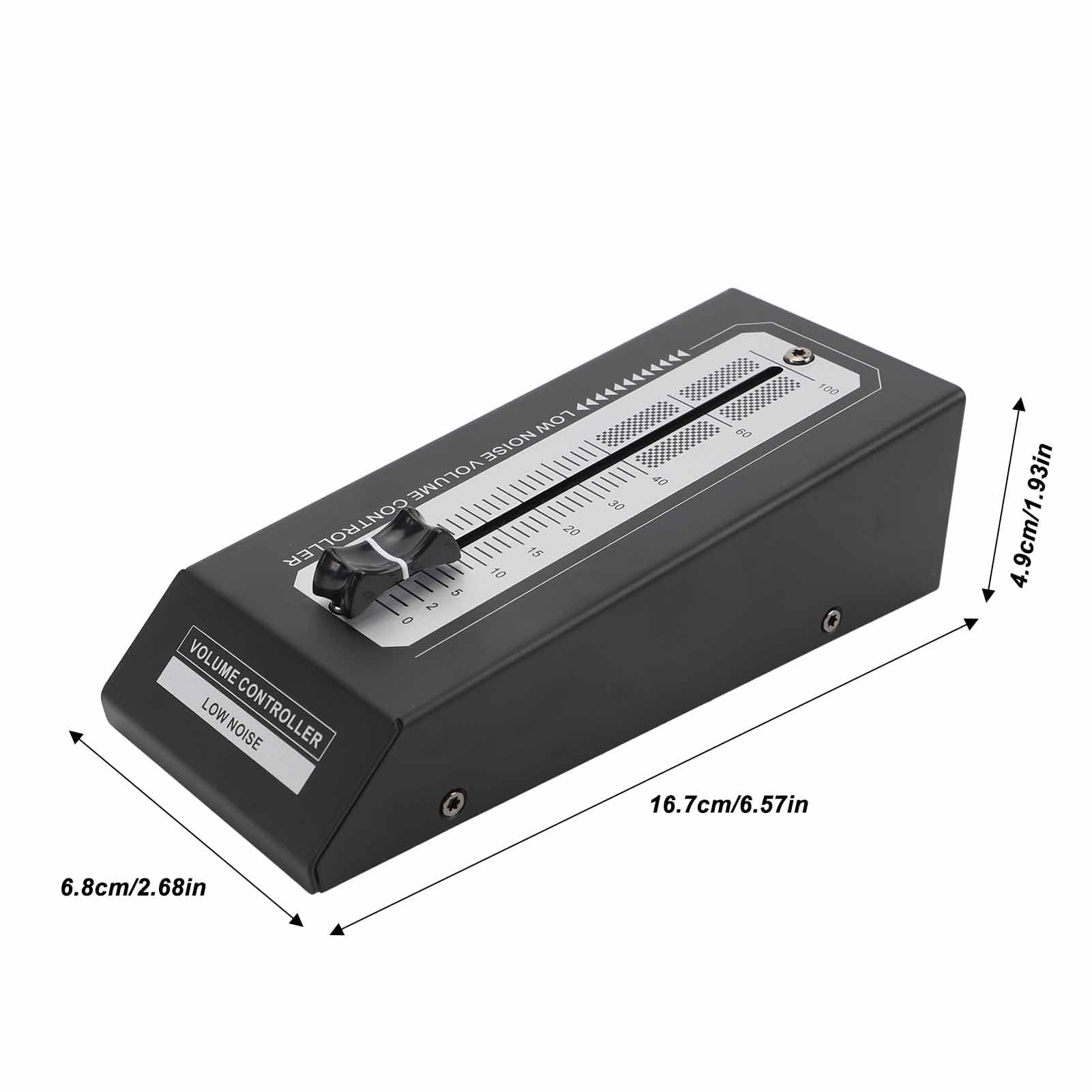 Regolatore Volume Passivo per Controllo Volume Regolabile Senza Perdita Dati Uscita Suono Chiaro per Studio Musicale Casa Home Recording Equipment Audio Professionale