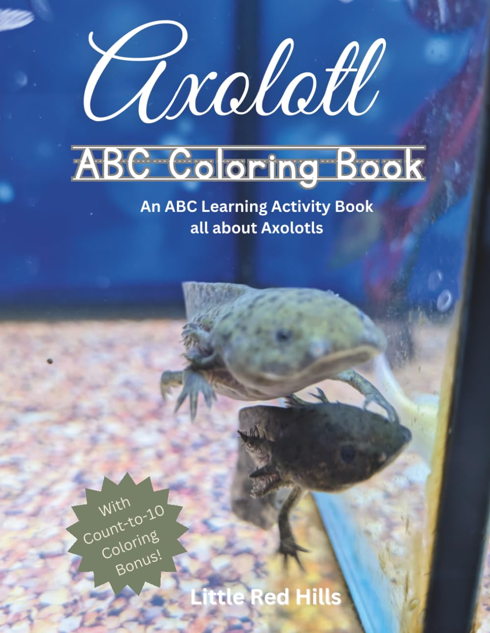 Axolotl ABC Coloring Book: An ABC Learning Activity Book all about Axolotls