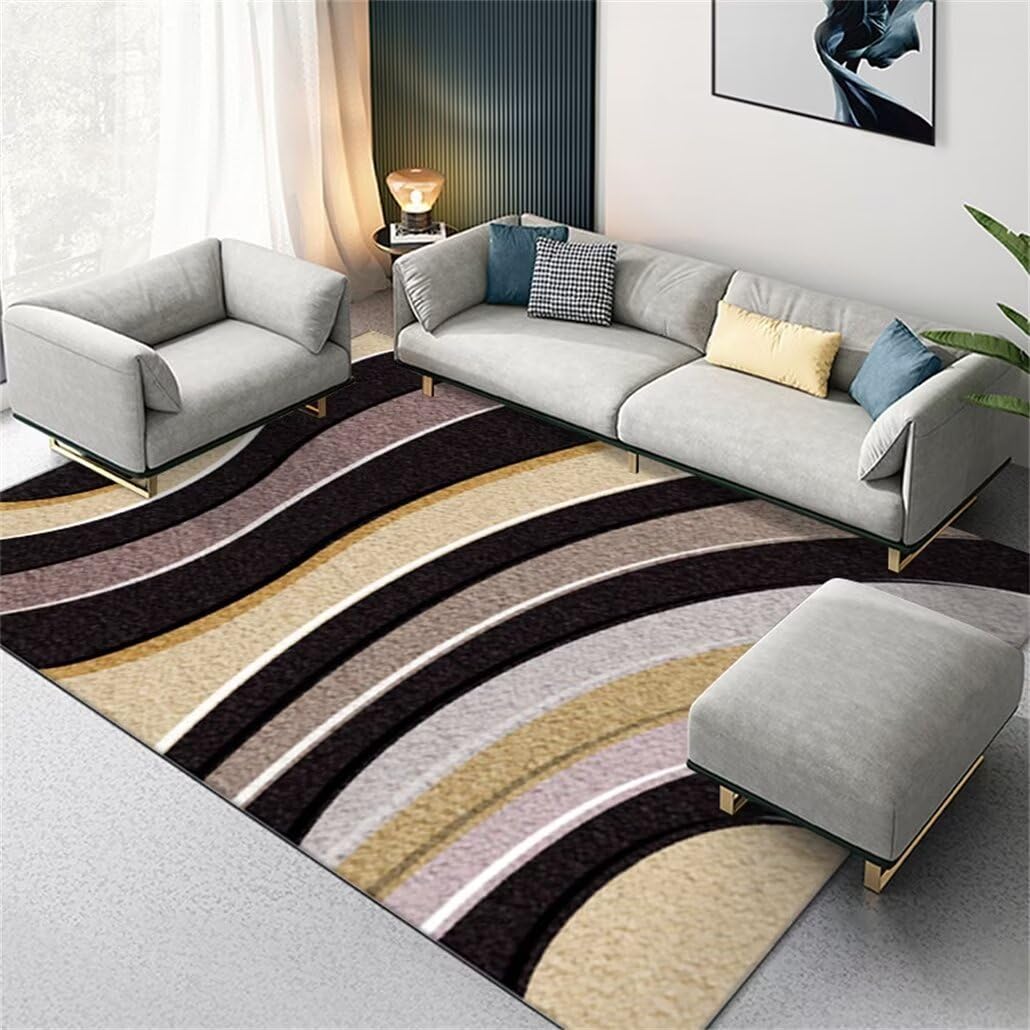 Tapis de chambre à coucher chaleureux doux pour pieds nus