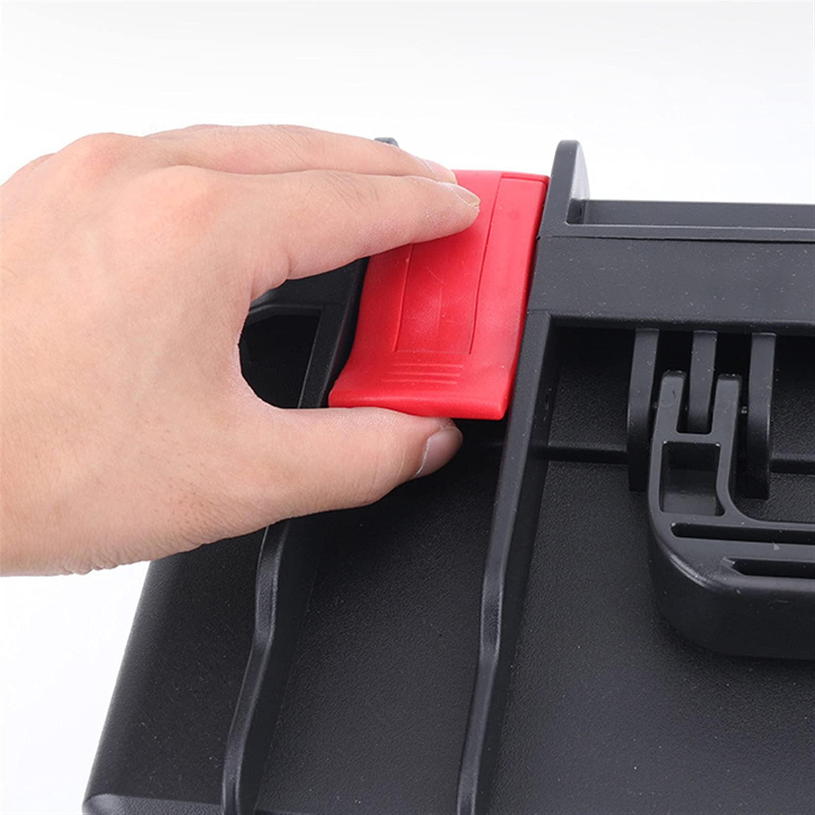 Cassetta Portautensili/Cassetta Attrezzi Cassa degli strumenti in plastica Caso strumenti robusto addensare la valigia for strumenti elettrici chiave hardware riparazione auto grande custodia Valigett