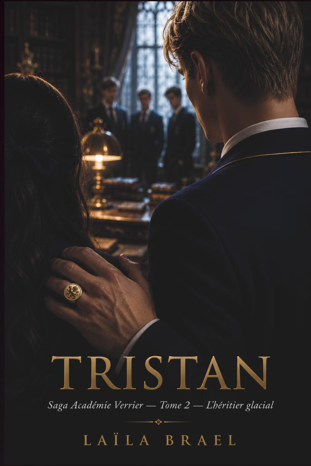 TRISTAN: Reverse harem, héritier glacial possessif: Roman dark academia paris: ennemis devenus amants, secret de famille, harem inversé, polyamour, romance interdite - Saga Académie Verrier