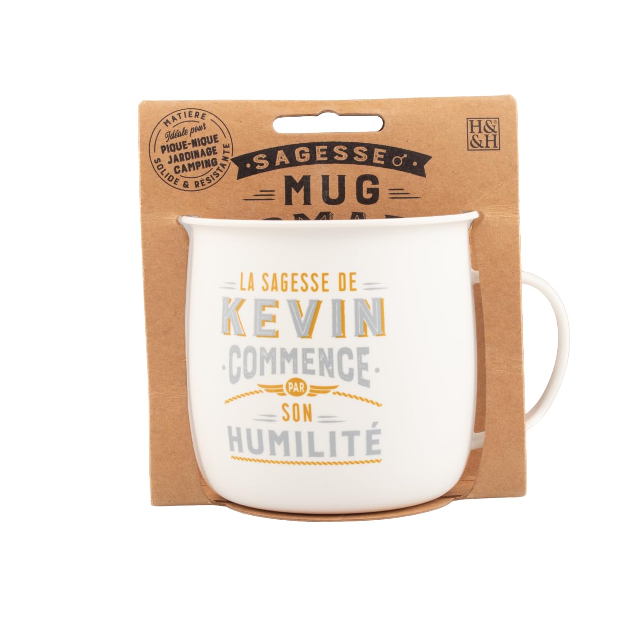 Mug Nomade - Kevin Personalised Tea and Coffee Mug - Gift for Men
