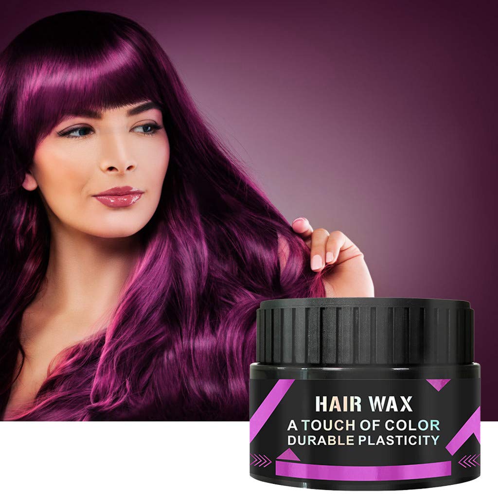 Buy Unisex DIY 8 Colors Hair Color Wax Cream Temporary Modeling, hair