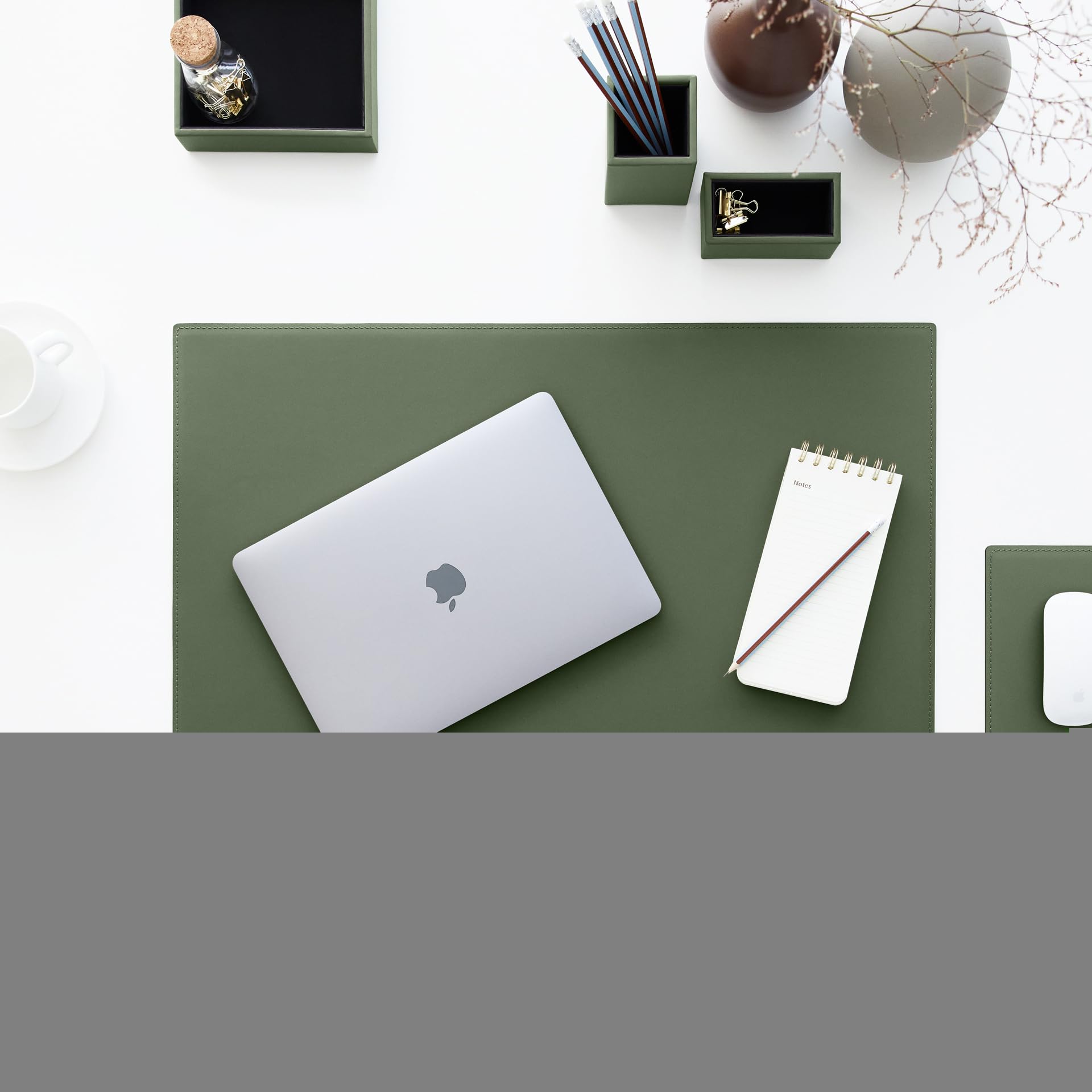 Portadocumenti In Cuoio Eglooh Minerva - Vaschetta A4 Made In Italy Per Ufficio, Nero - Foto 3