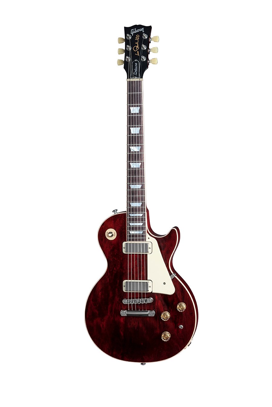 Gibson USA Les Paul Deluxe 2015 Wine Red Chitarra Elettrica