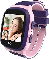 Relógio inteligente infantil 4G GPS Tracker - Smartwatch com chamada bidirecional e videochamada, 7 jogos de quebra-cabeça, bate-papo por voz, modo escolar, pedômetro, geo-fence, tela sensível ao