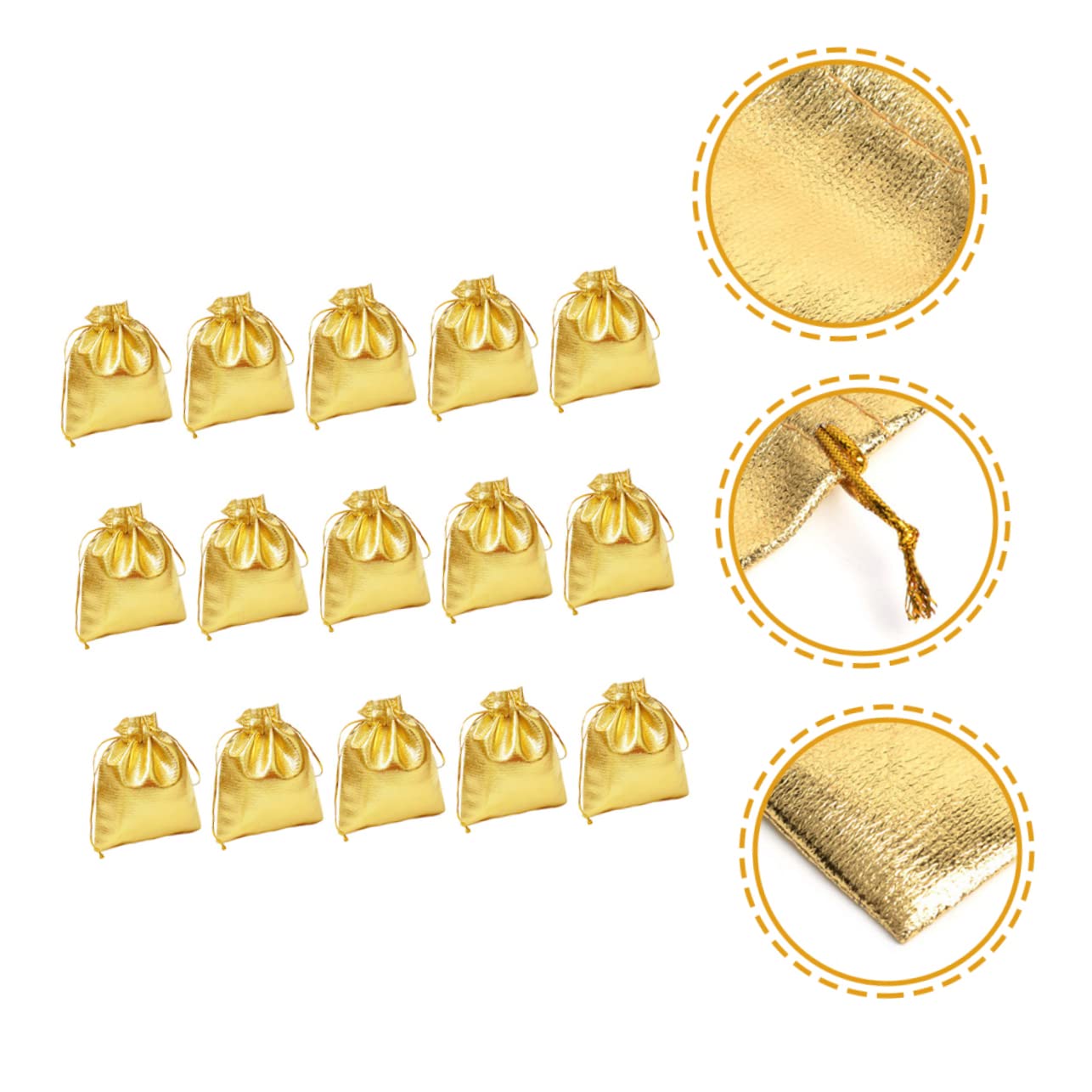 FRCOLOR 500stücke Kordelzug Schmuckbeutel Mini Geschenksäckchen Für Partys Hochzeiten Und Vielseitig Einsetzbar Für Schmuck Make-up Und Kleine Überraschungen