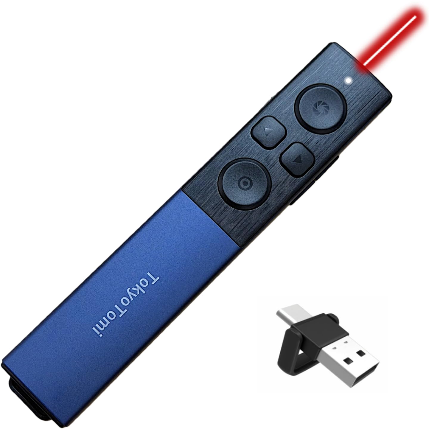 Amazon.co.jp: 【TokyoTomi】赤色 レーザーポインター_充電式_国内正規