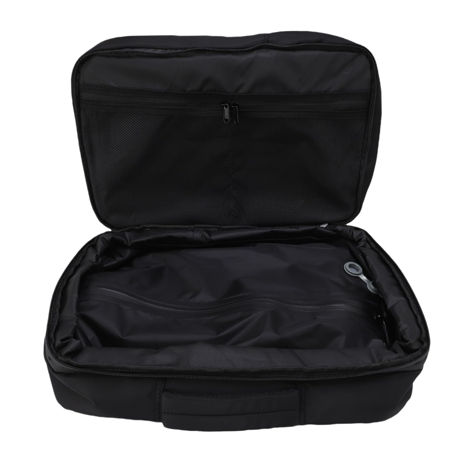 Großer Vakuum-Kompressionsrucksack mit Pumpe, Bequemer Rucksack mit Koffergurt, für Outdoor-Rucksackreisen [36–55 L Polyester]