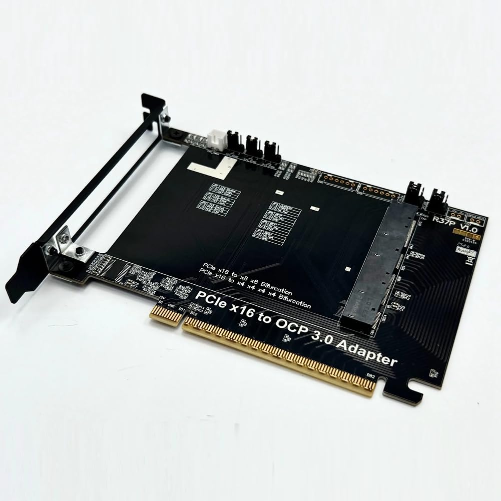 PCIE 4.0 X16 à Gen-Z 4C + SFF-TA-1002 la Carte D'Adaptateur Prend en Charge la Carte D'Extension OCP NIC 3.0 Châssis Externe PCIE X16