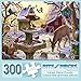 Bits and Pieces Jigsaw Puzzle for Adults – Sunrise Feasting by Liz Goodrick Dillon – Beautiful Artwork, Random Die-Cut Pieces, Durable Puzzle (300 Piece Puzzle 18