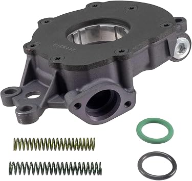 Melling Oil Pump, Wet Sump, Internal, High Volume, High Pressure, 7/8 in Inlet