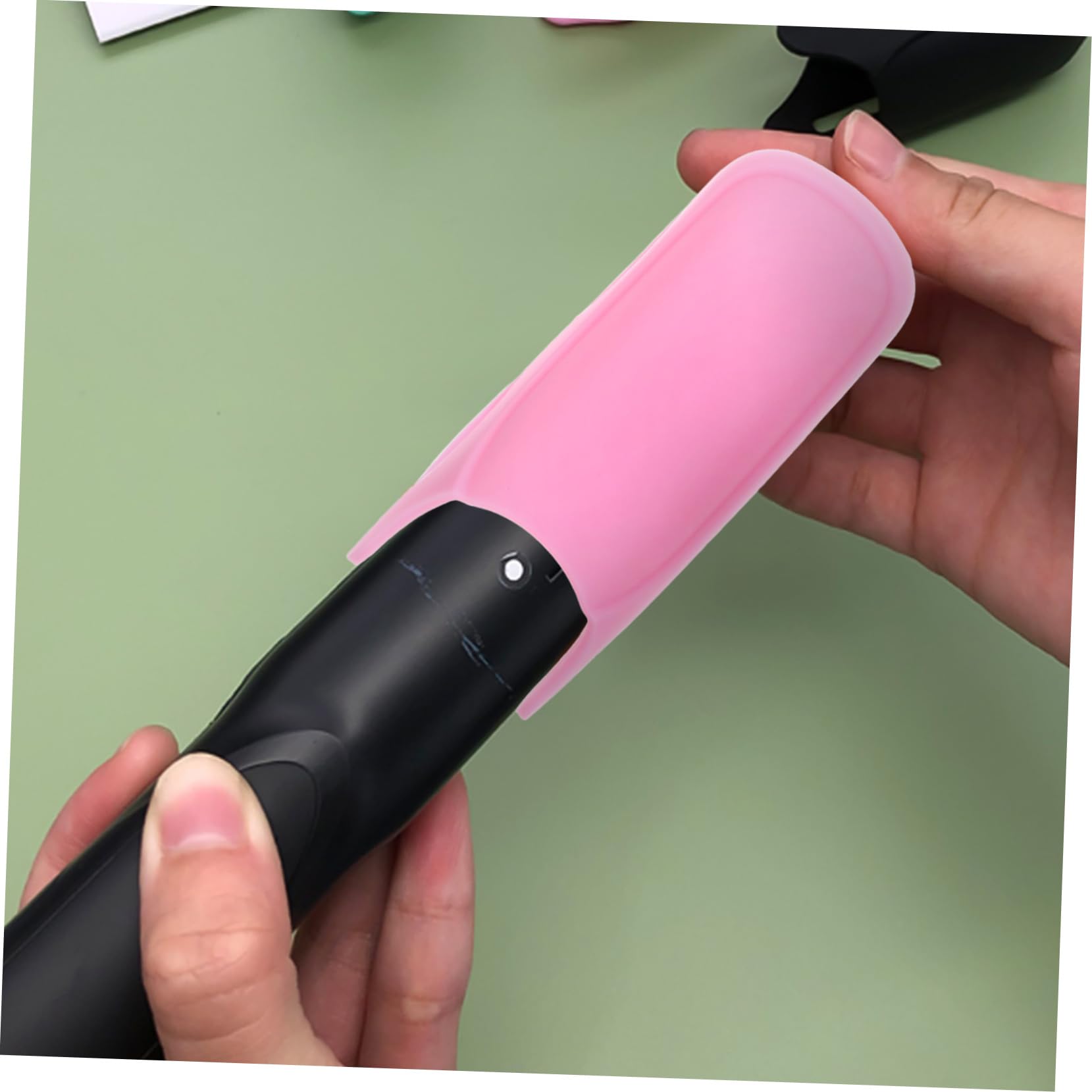 Funda de Silicona Resistente al Calor para Plancha y Rizador de Pelo Protectora